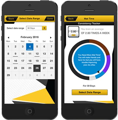 BJJ Training Journal screenshot 1